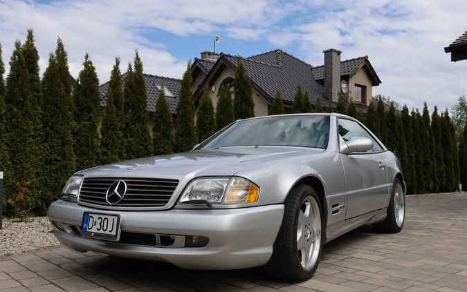 Mercedes-Benz SL cena 78500 przebieg: 253000, rok produkcji 1999 z Legnica małe 211